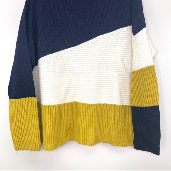 French Connection Patchwork Roll Neck Sweater - Picture 11 of 13